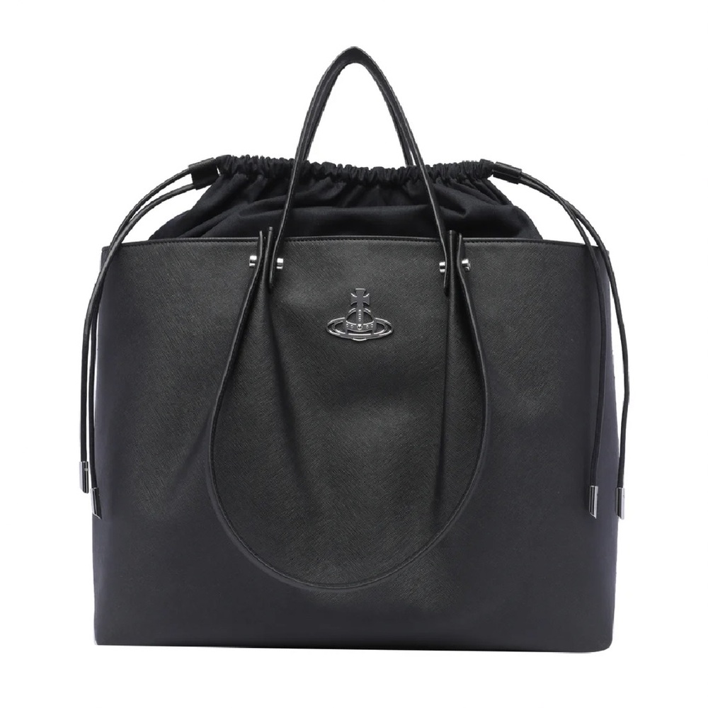 Authentic Vivienne Westwood Tina Vegan Leather Tote Bag